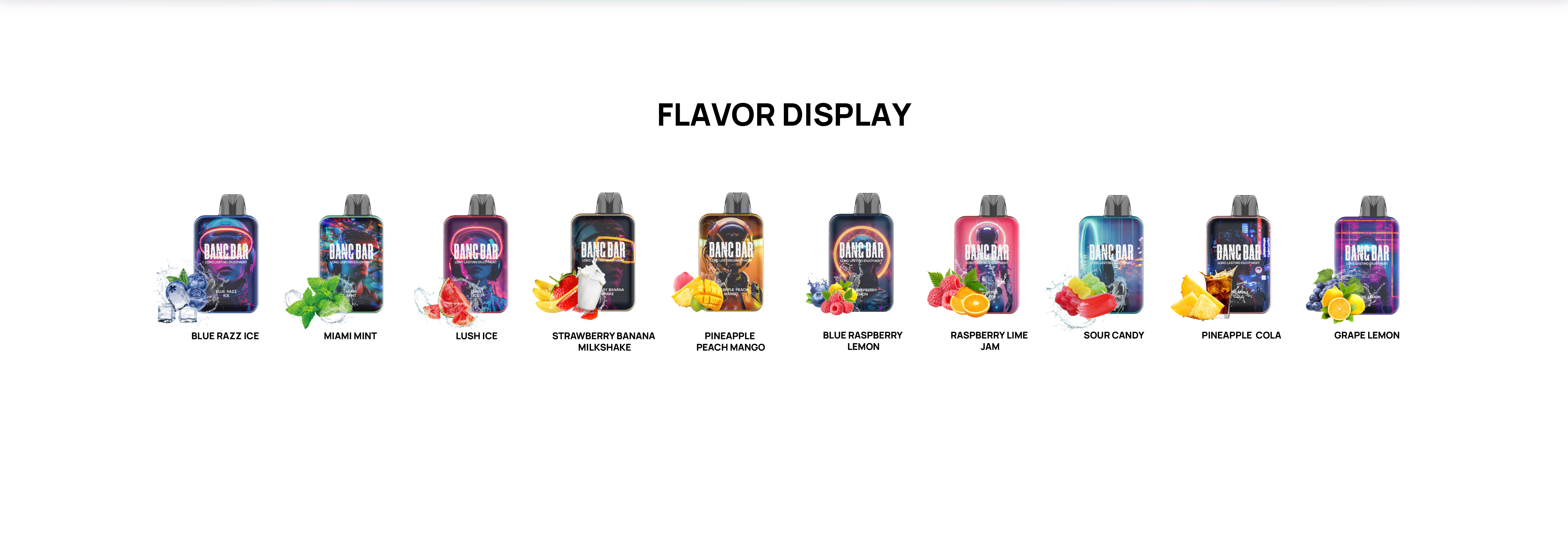 bangbar flavour